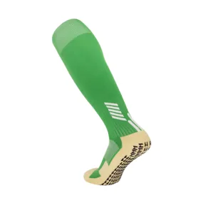 3 Pack Kids Green Grippy Socks for Football