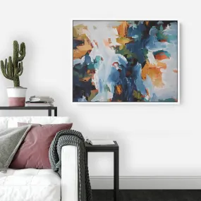 Abstract 400 Framed Canvas