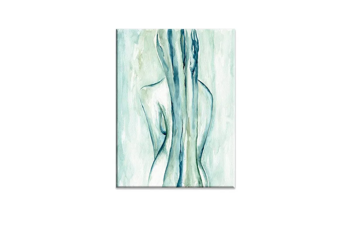 Abstract Female Form | Canvas Wall Art Print