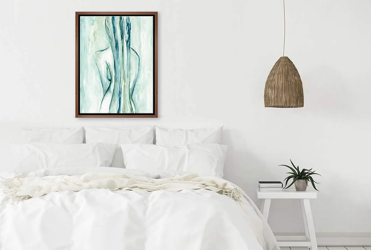 Abstract Female Form | Canvas Wall Art Print