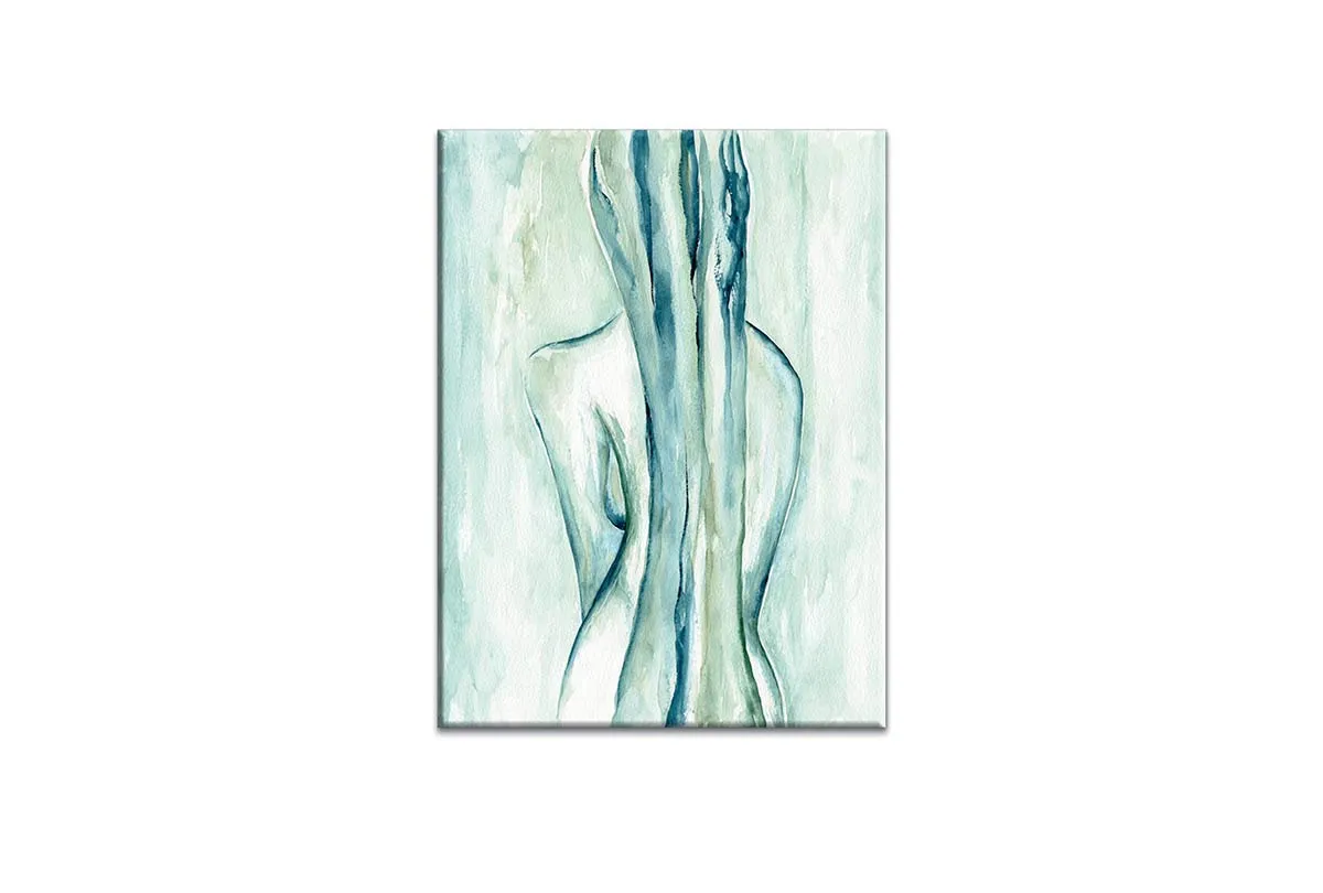 Abstract Female Form | Canvas Wall Art Print