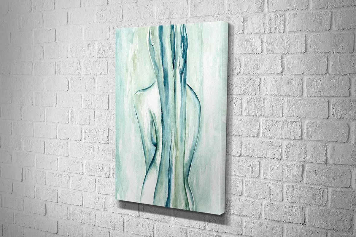 Abstract Female Form | Canvas Wall Art Print