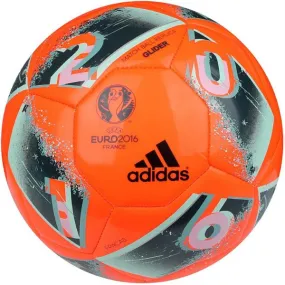 adidas Euro 16 Glider Ball Red Orange/Teal