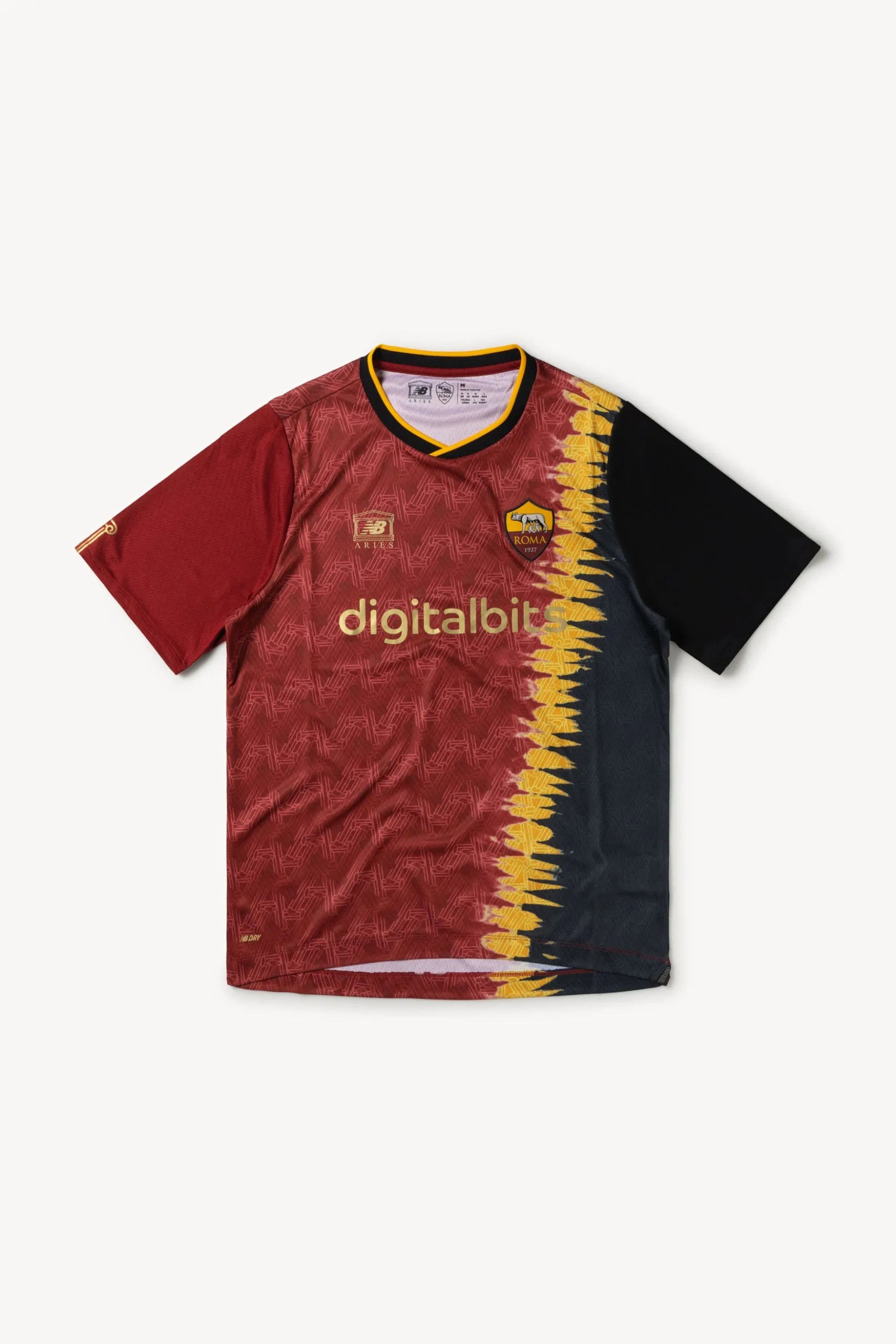 AS Roma X Aries Premium Athletic Jersey - Stylish Design for Optimal Performance