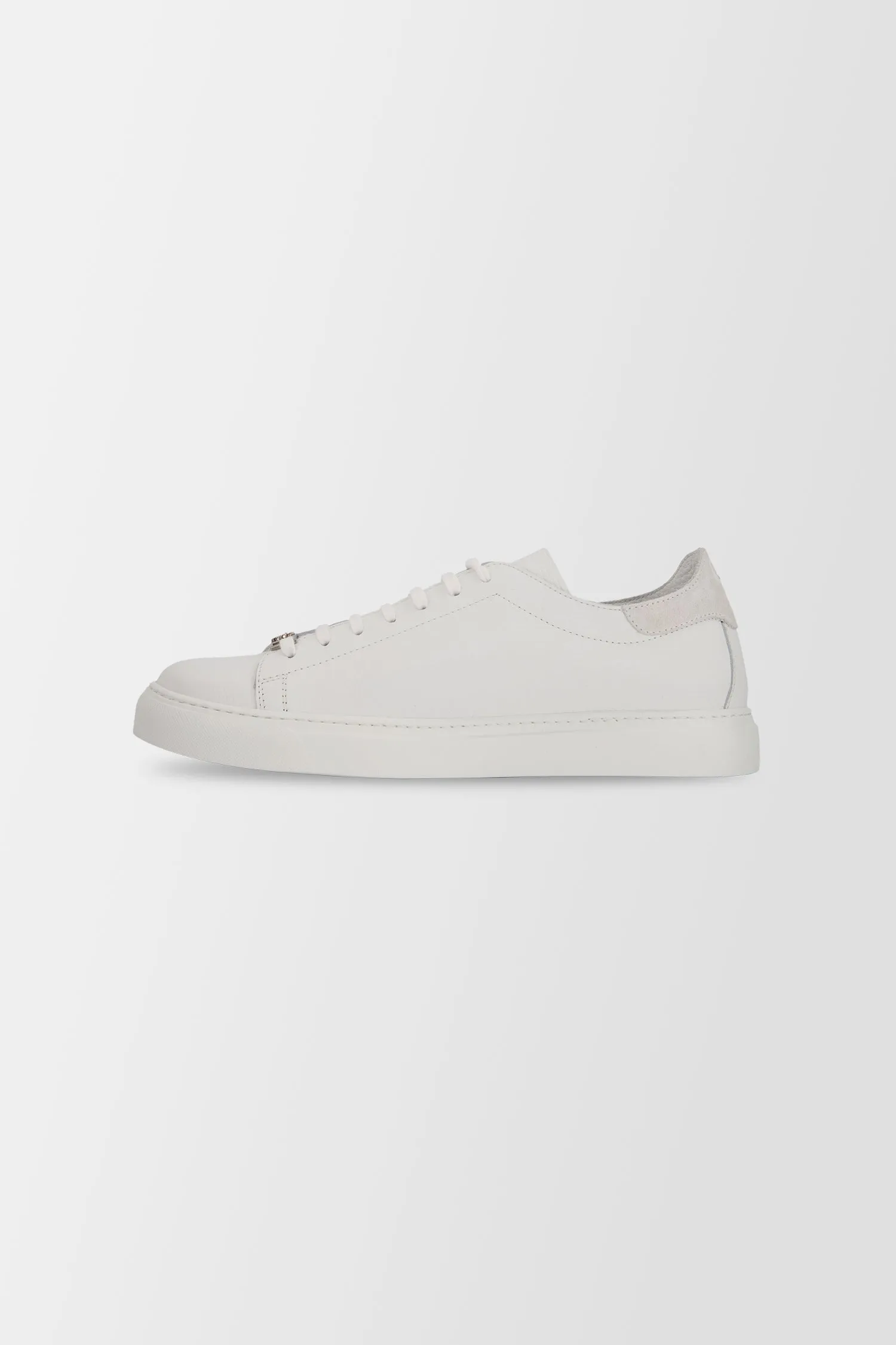 Billionaire Black Crest White Sneakers