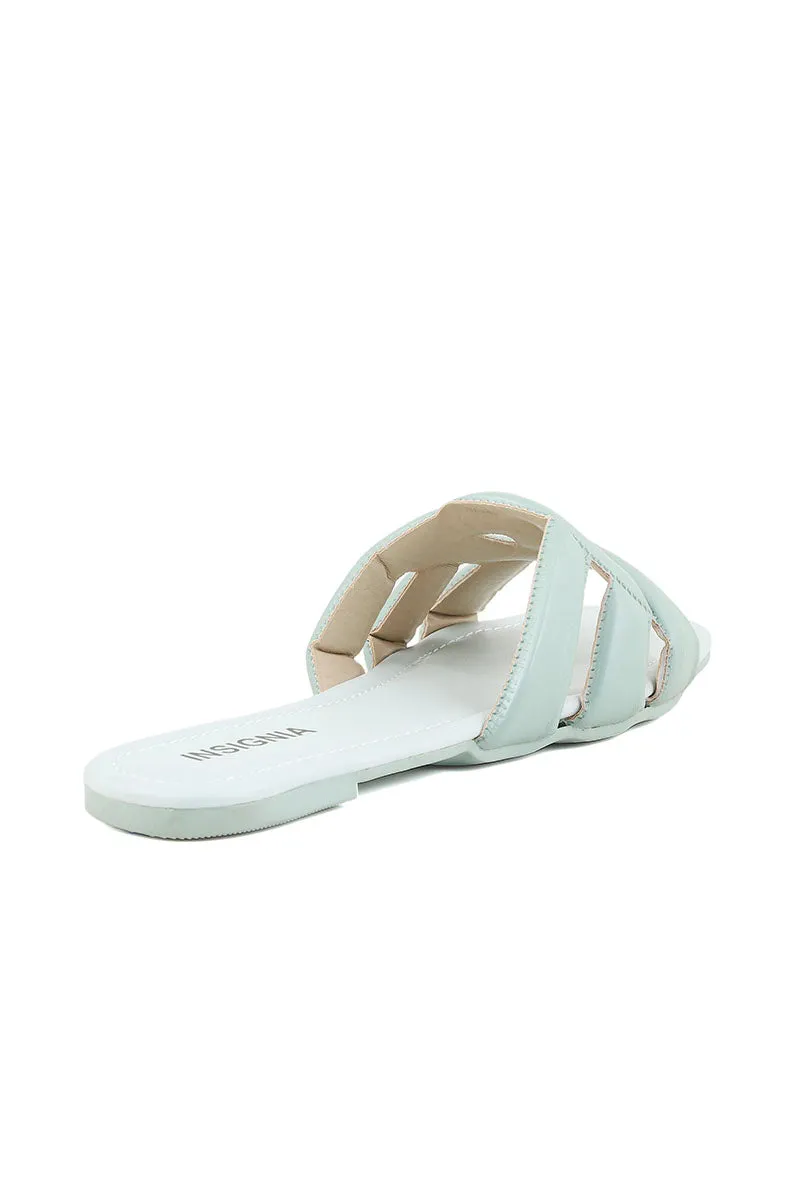 Casual Slip On I38574-Green