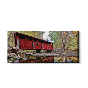 Destination - Covered Bridge Panoramic