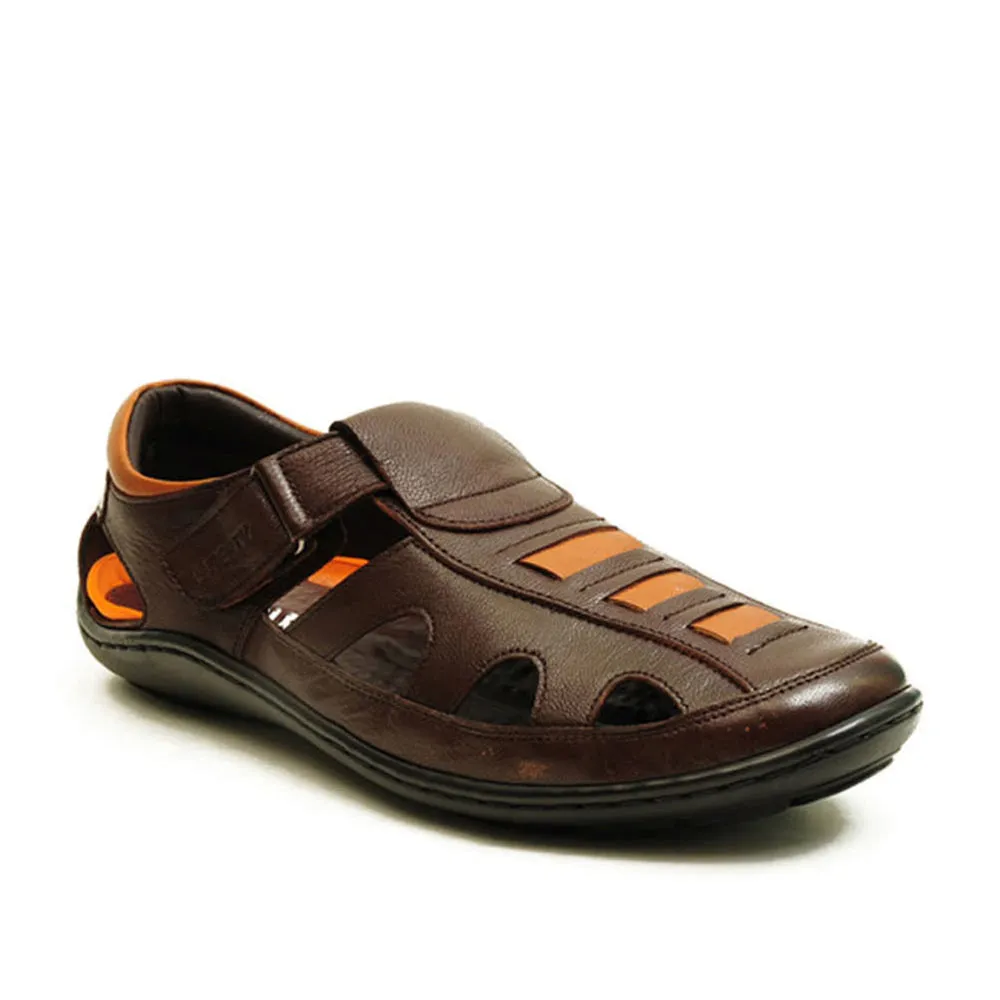 Healers Casual (Brown) Fisherman Sandals For Men FDY-0162 By Liberty