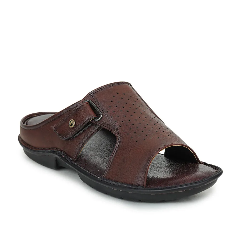 Healers Casual Brown Sandal For Men AVN-34 By Liberty