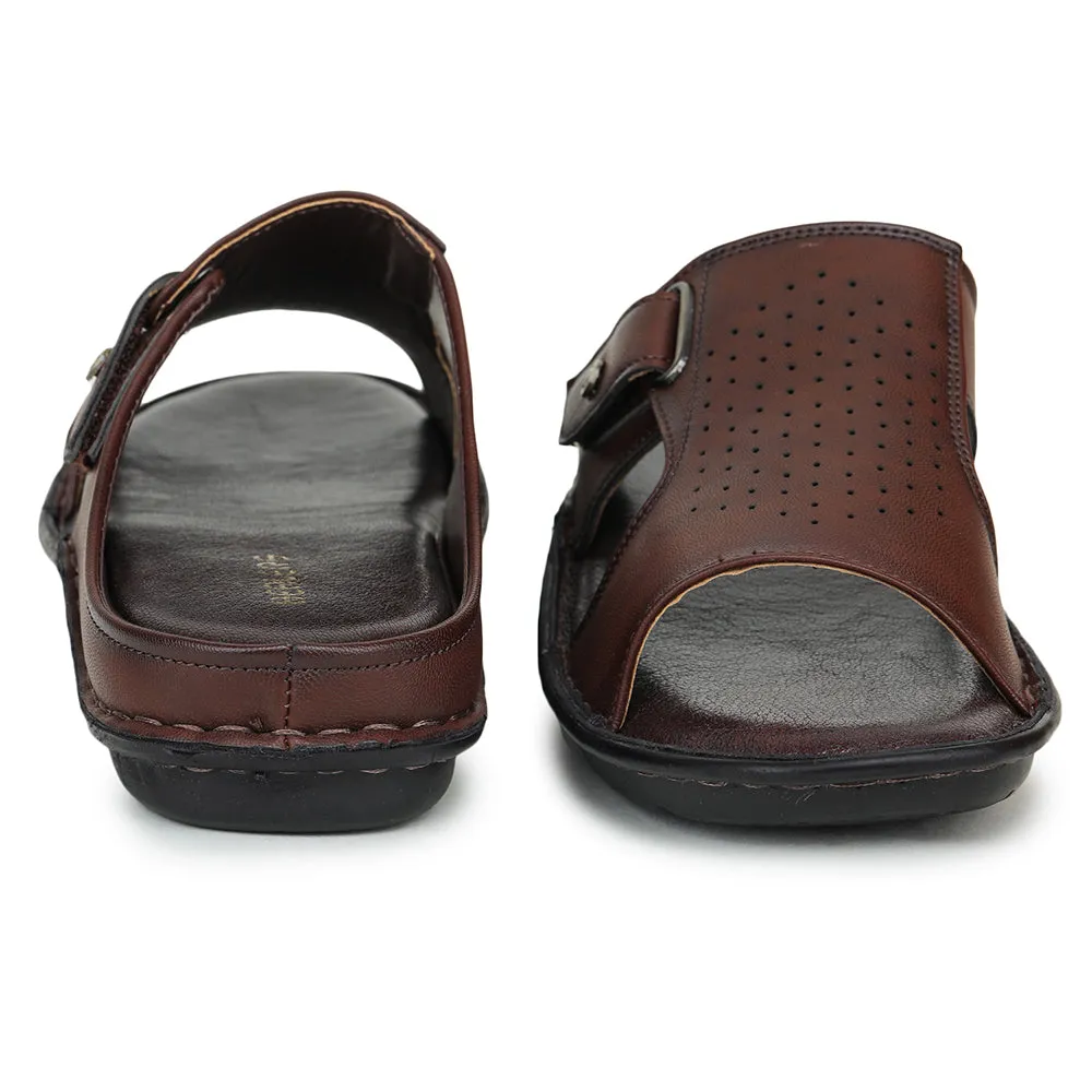 Healers Casual Brown Sandal For Men AVN-34 By Liberty