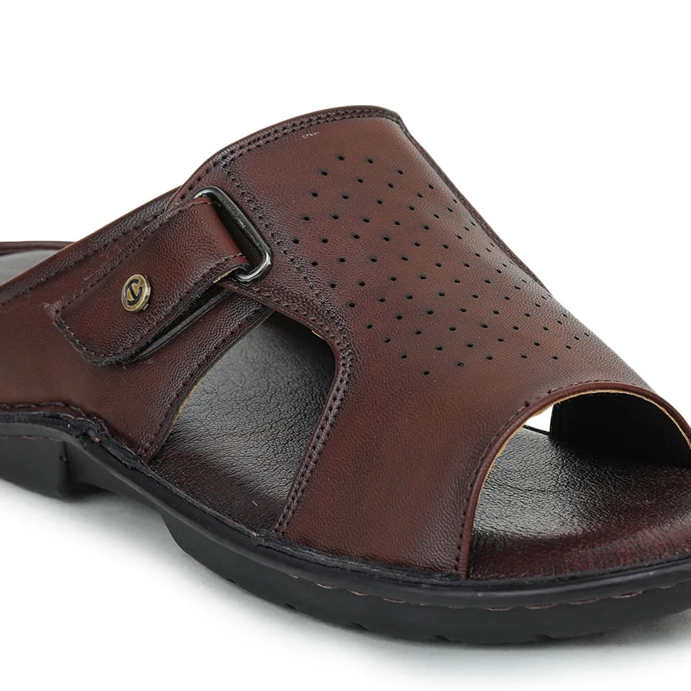 Healers Casual Brown Sandal For Men AVN-34 By Liberty