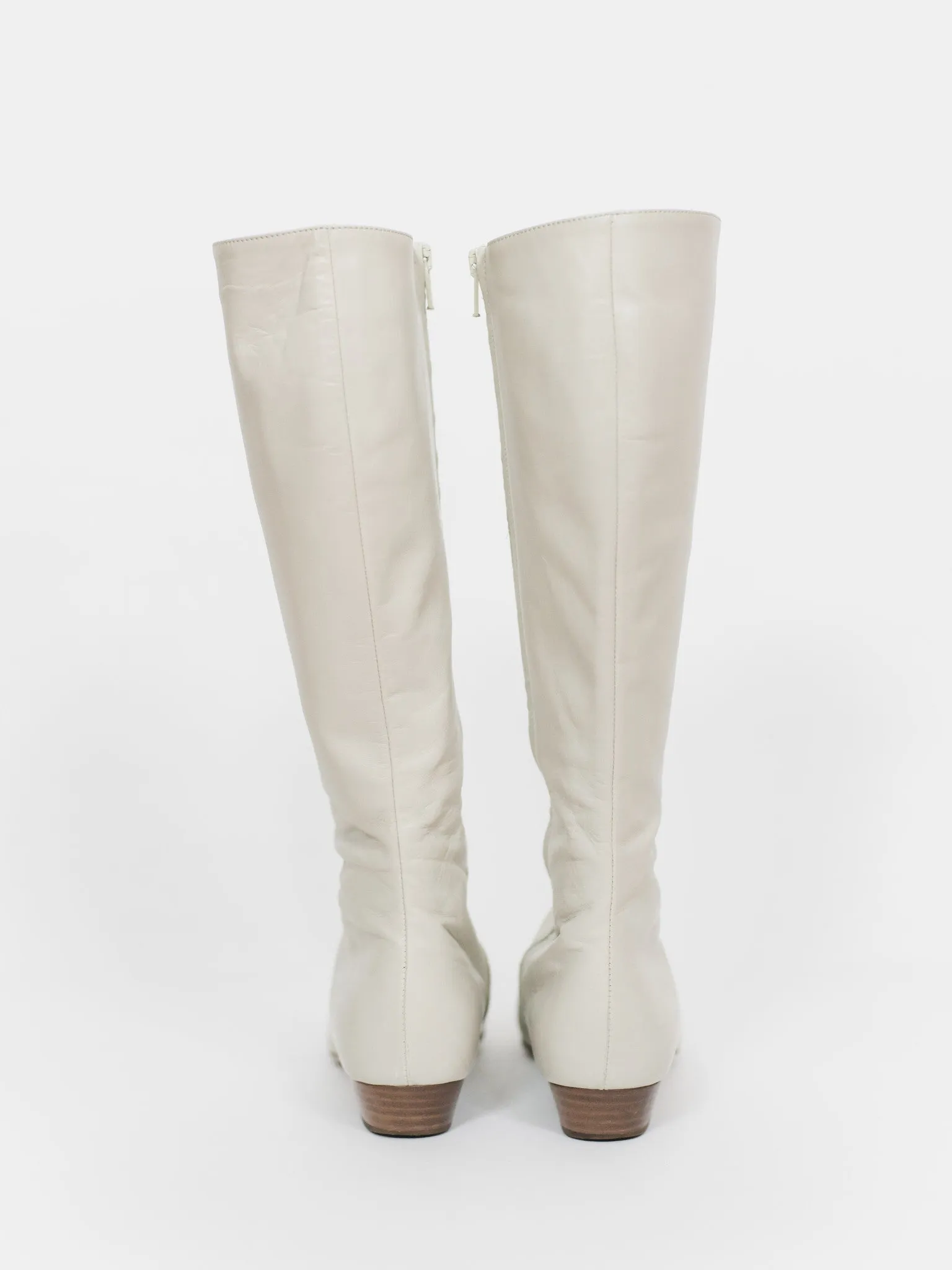 Helmut Lang Knee High Leather Boots