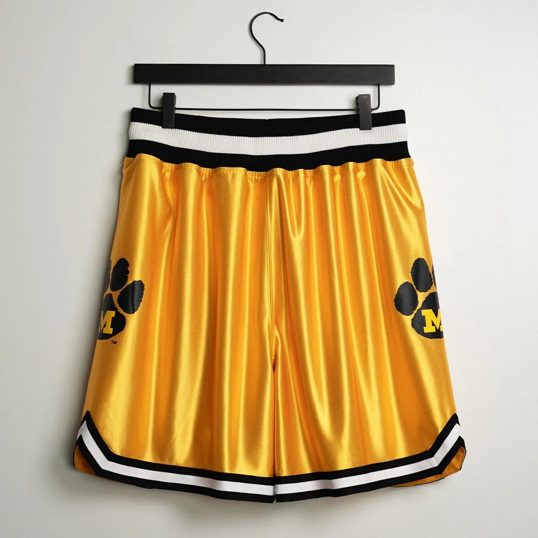 Vintage 1988-1989 Missouri Tigers Legacy Basketball Shorts - Retro Collegiate Apparel