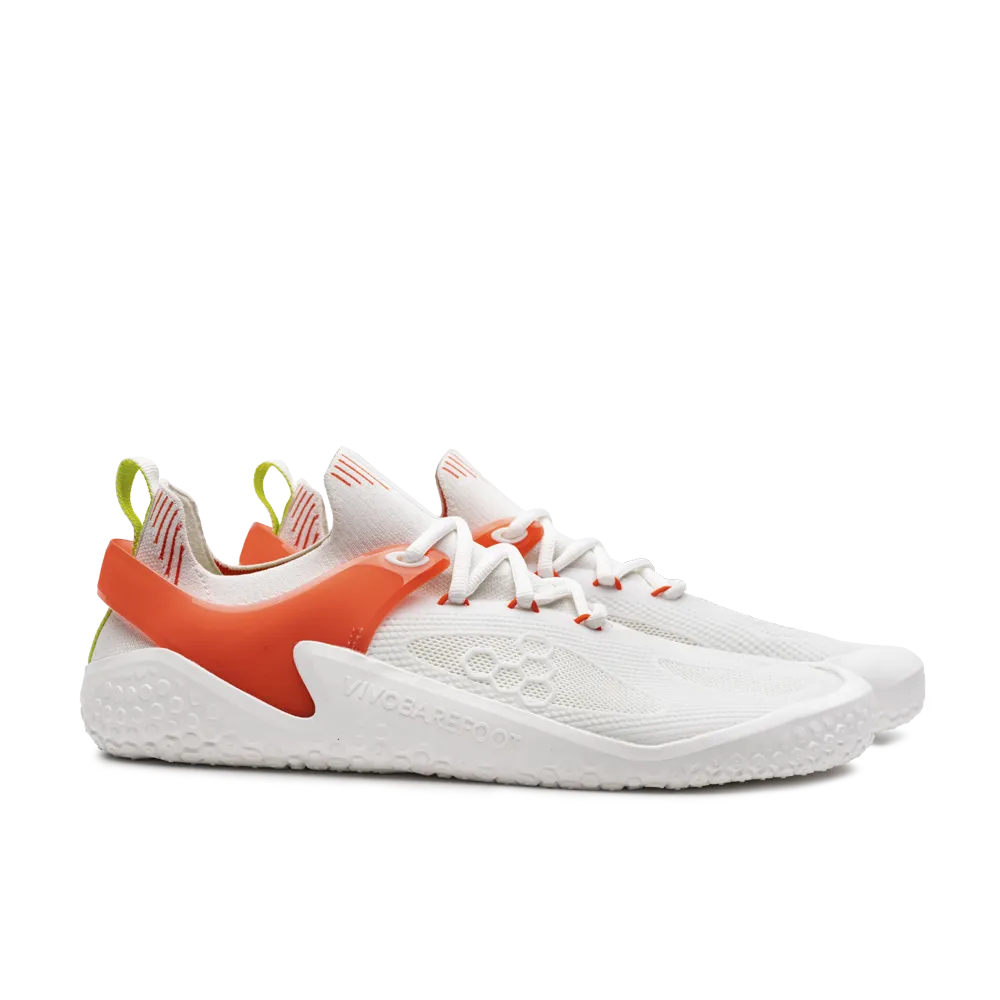 Vivobarefoot Motus Strength Mens White/ Scarlett Ibis